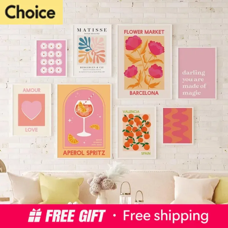 Resin Art Heart - 2026 Pôster Matisse Suco de Frutas