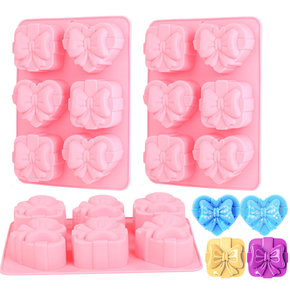 Resin Art Heart - Molde de silicone quadrado em formato
