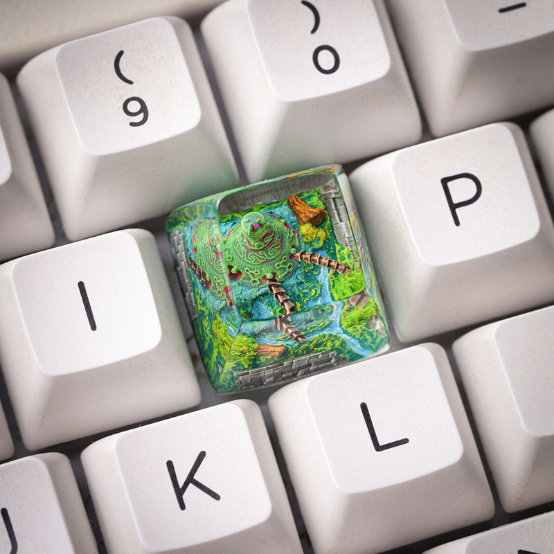 Resin Art Baby - Tecla de Resina com Tema de
