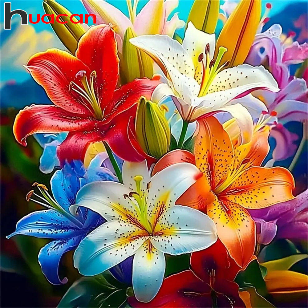 Resin Art Wallpaper - Huacan 2025 nova coleção pinturas diamante