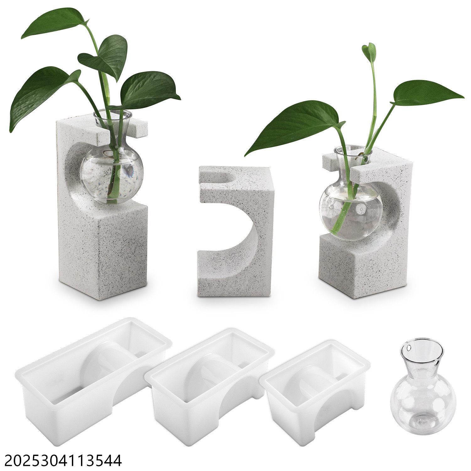 Resin Art Youtube - Molde de silicone diy para vaso