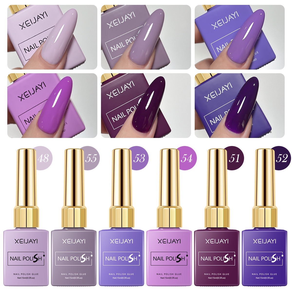Resin Art All - 6 pçs/set 15ml gel unha polonês