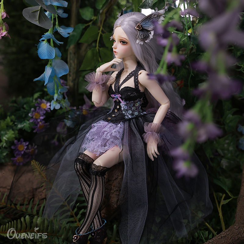 Resin Art Youtube - Boneca BJD 1/4 Minifee Ingrid com