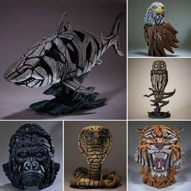 Resin Art Ideas - Escultura de taxidermia ética moderna, coleção