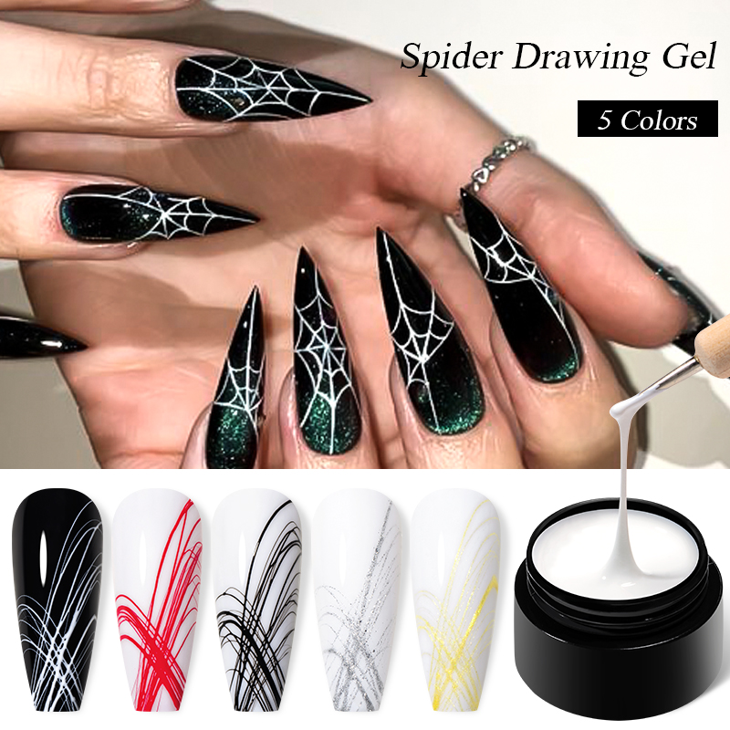 Resin Art All - MEET ACROSS-Esmalte em gel, desenho de