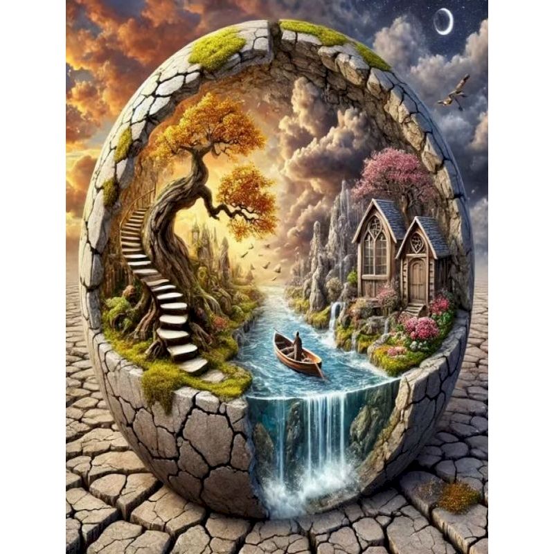 Resin Art Ideas - Kits de Pintura Diamante 5D para
