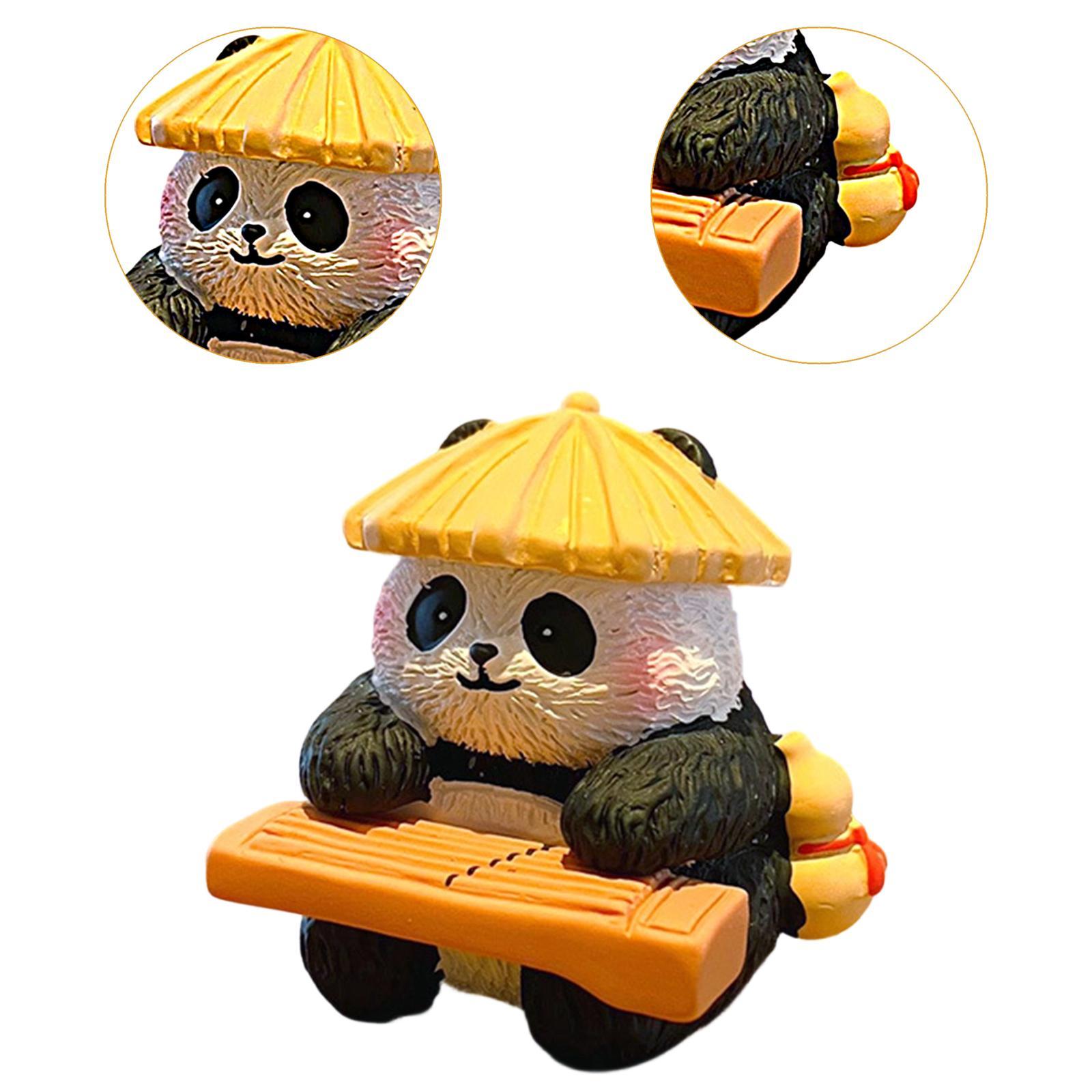 Estatueta de Panda em Resina,  - Resin Art Dining Table avaliação e preço