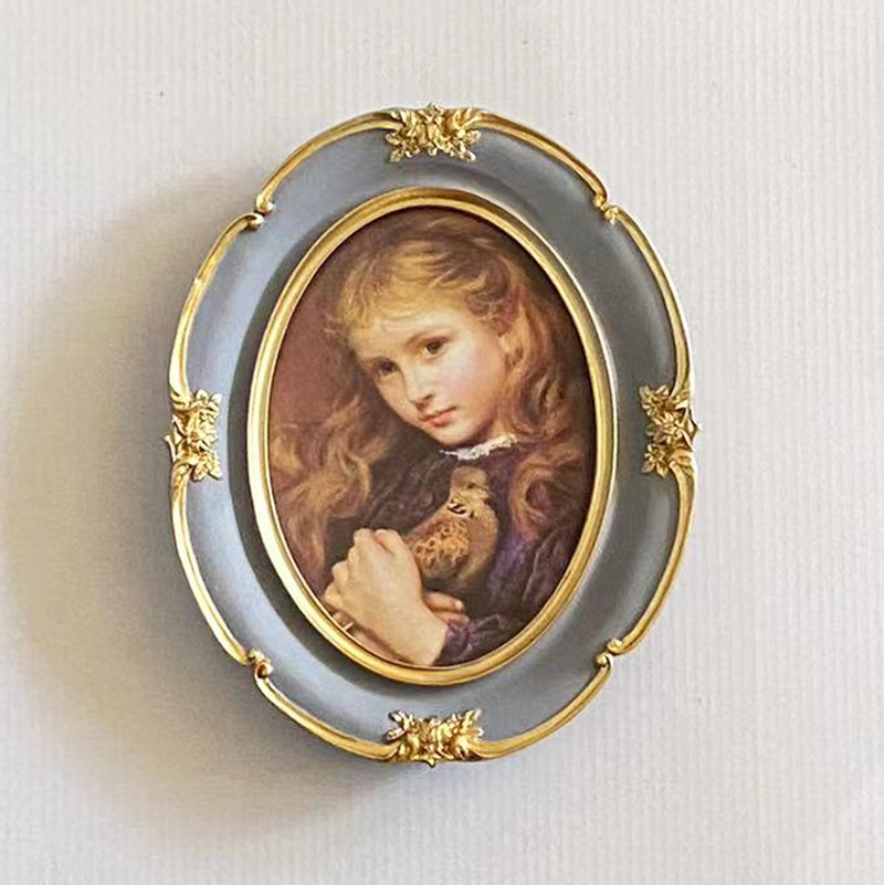 Porta-Retrato Oval Vintage de  - Resin Art Ideas avaliação e preço