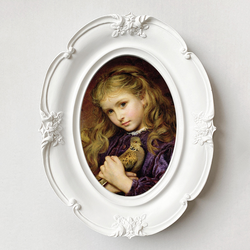 Porta-Retrato Oval Vintage de  - Resin Art Ideas avaliação e preço