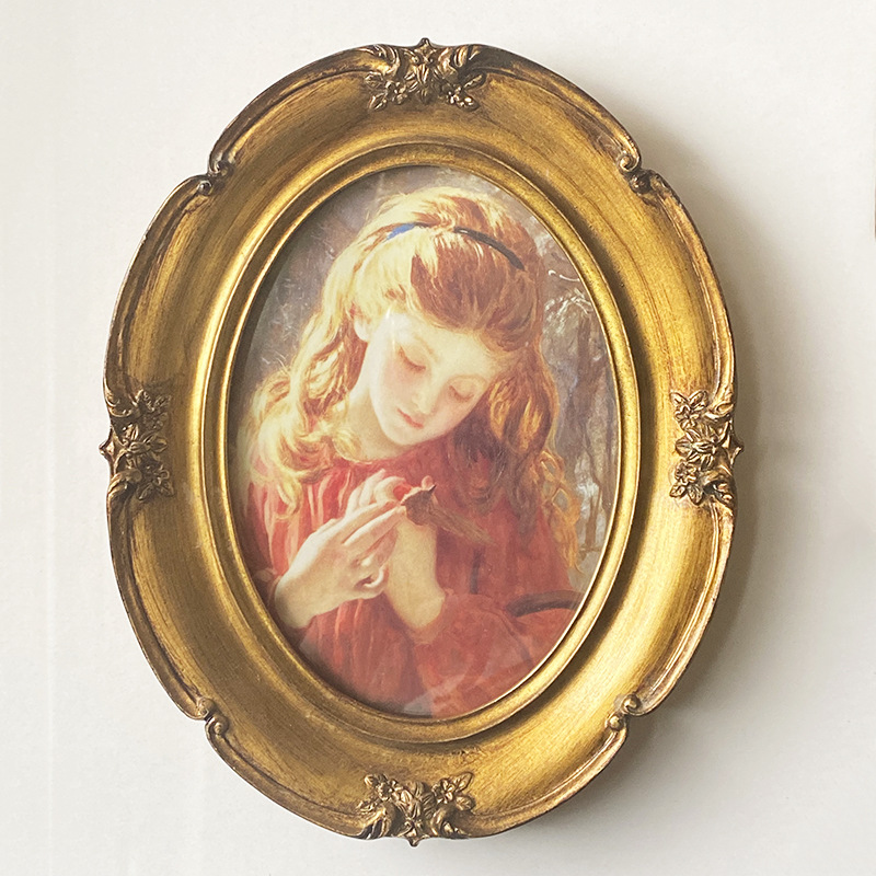 Porta-Retrato Oval Vintage de  - Resin Art Ideas avaliação e preço