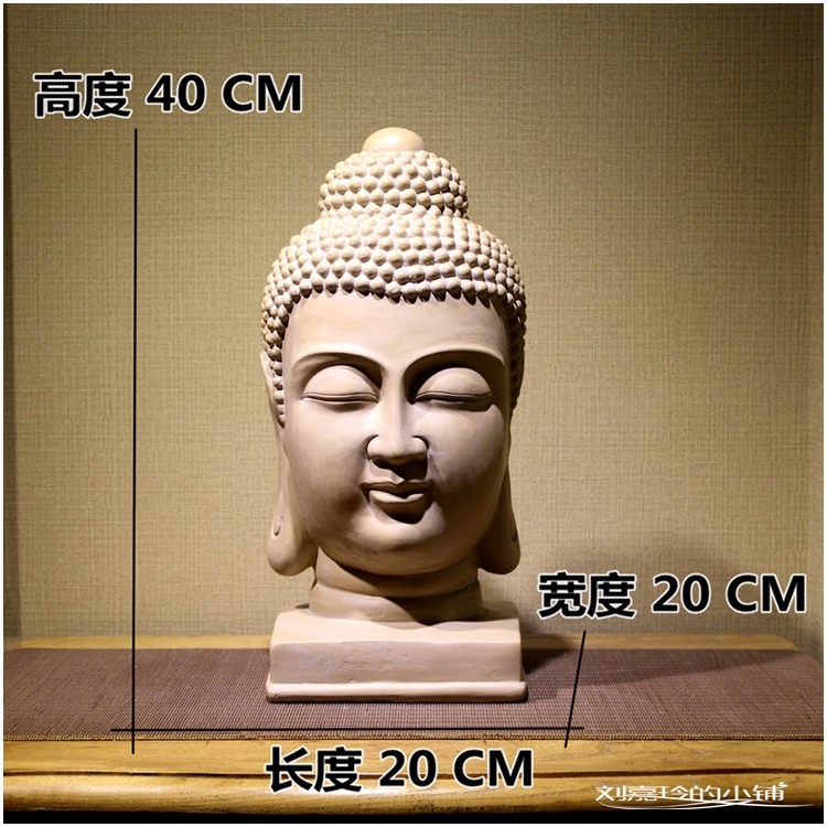 Figura de Buda Grande de 40CM  - Resin Art India avaliação e preço