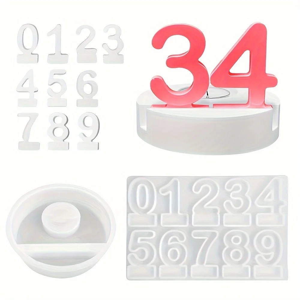 Moldes de Silicone para Bolo d - Resin Art And Craft avaliação e preço