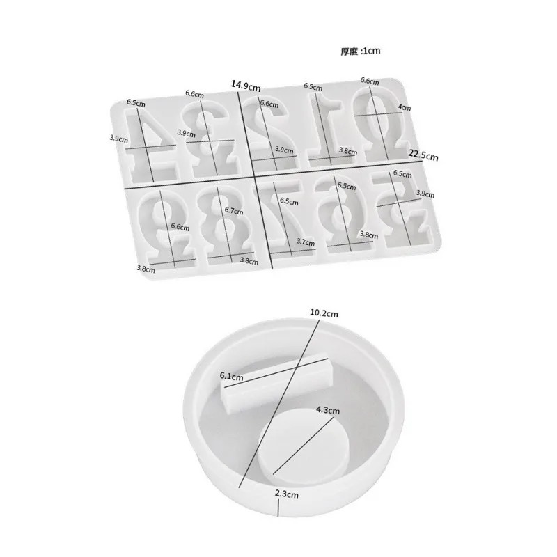 Moldes de Silicone para Bolo d - Resin Art And Craft avaliação e preço