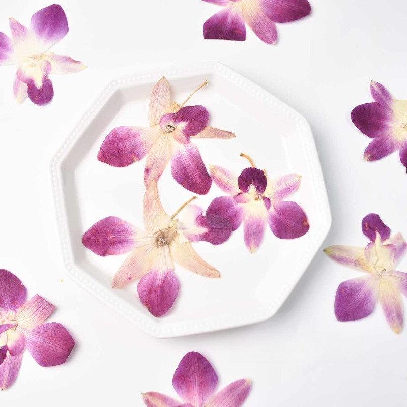 4 peças, Flores de Orquídea Bo - Resin Art Baby avaliação e preço