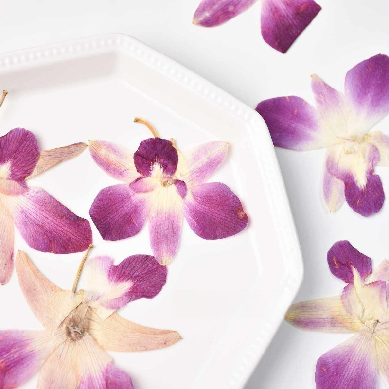 4 peças, Flores de Orquídea Bo - Resin Art Baby avaliação e preço