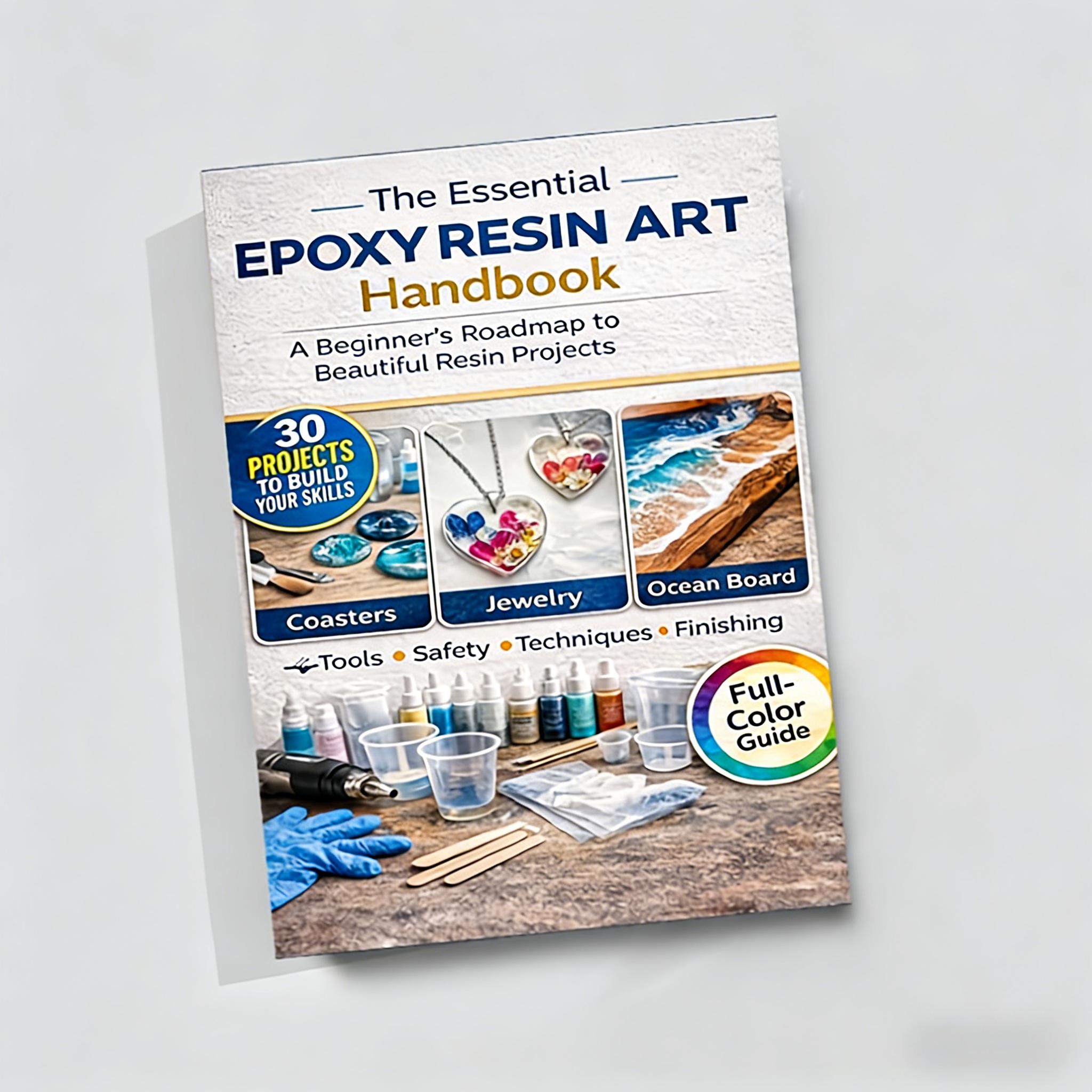 Guia para Iniciantes em Arte c - Resin Art All avaliação e preço