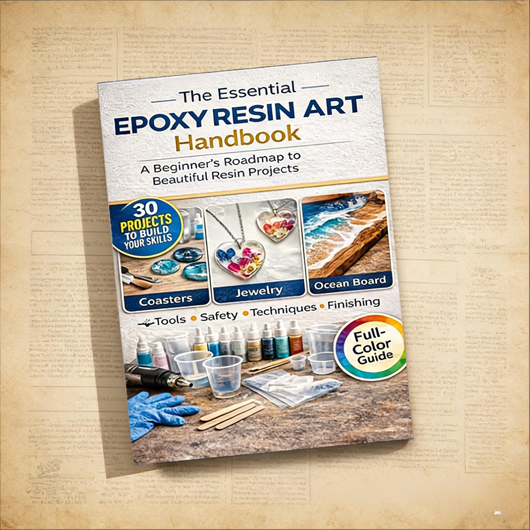 Guia para Iniciantes em Arte c - Resin Art All avaliação e preço