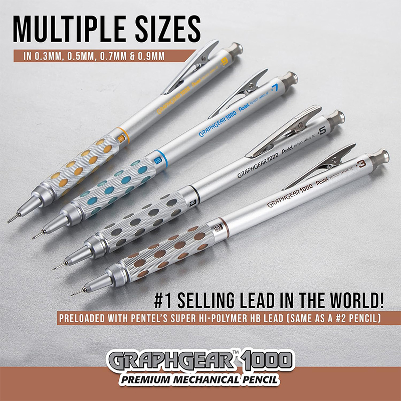 Japão pentel lápis mecânico gr - Pentel Pen Energel avaliação e preço