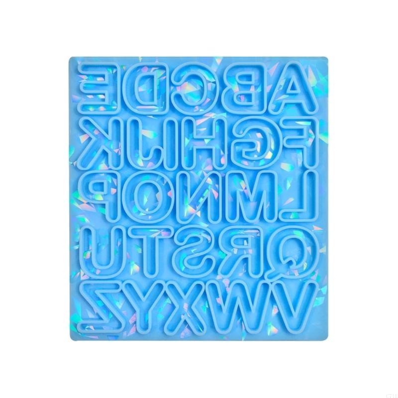 Letra brinco molde resina holo - Resin Art Letter Keychain avaliação e preço