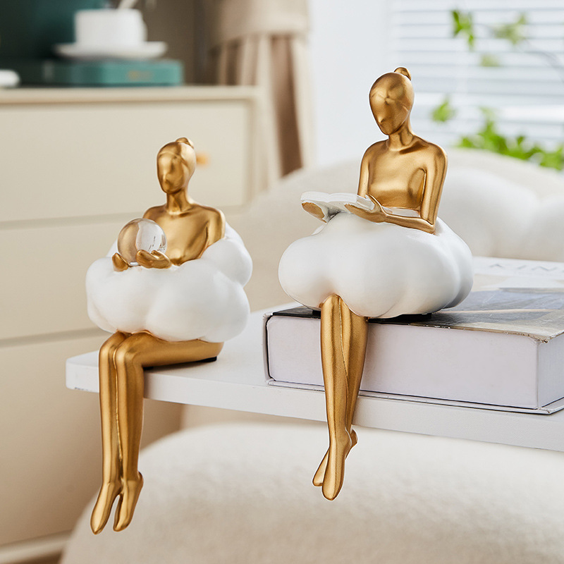 Estátua de Figura Abstrata de  - Resin Art Dining Table avaliação e preço