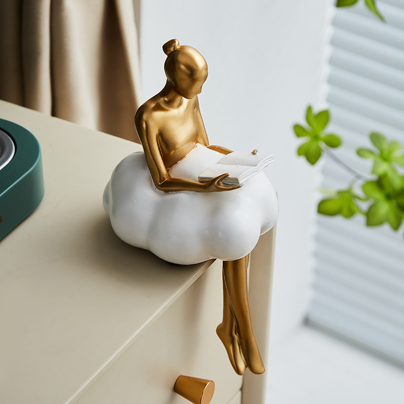Estátua de Figura Abstrata de  - Resin Art Dining Table avaliação e preço