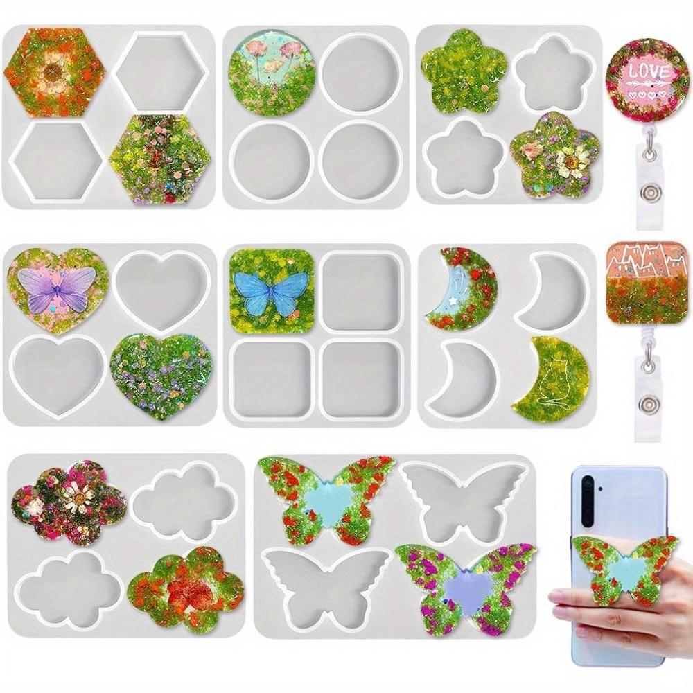 Molde de Silicone para Resina  - Resin Art Name avaliação e preço