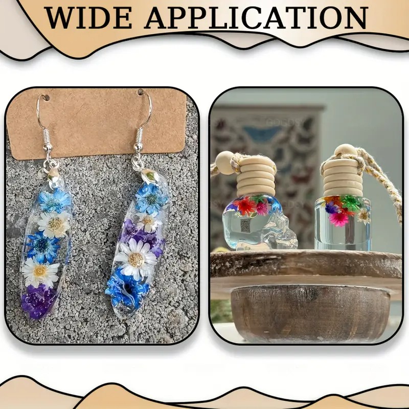 Kit de artesanato com flores d - Resin Art All avaliação e preço