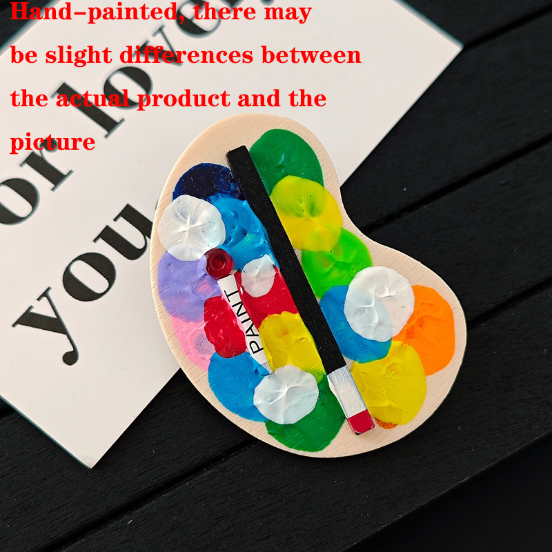 Broche Criativo de Paleta de T - Resin Art Youtube avaliação e preço