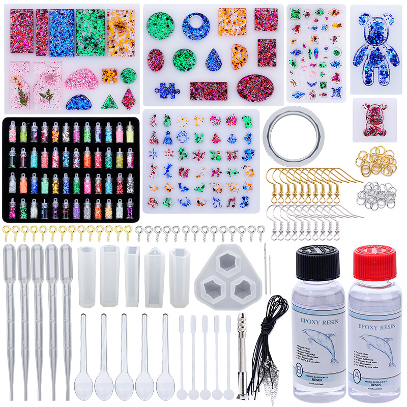 Moldes de silicone de resina e - Resin Art All avaliação e preço