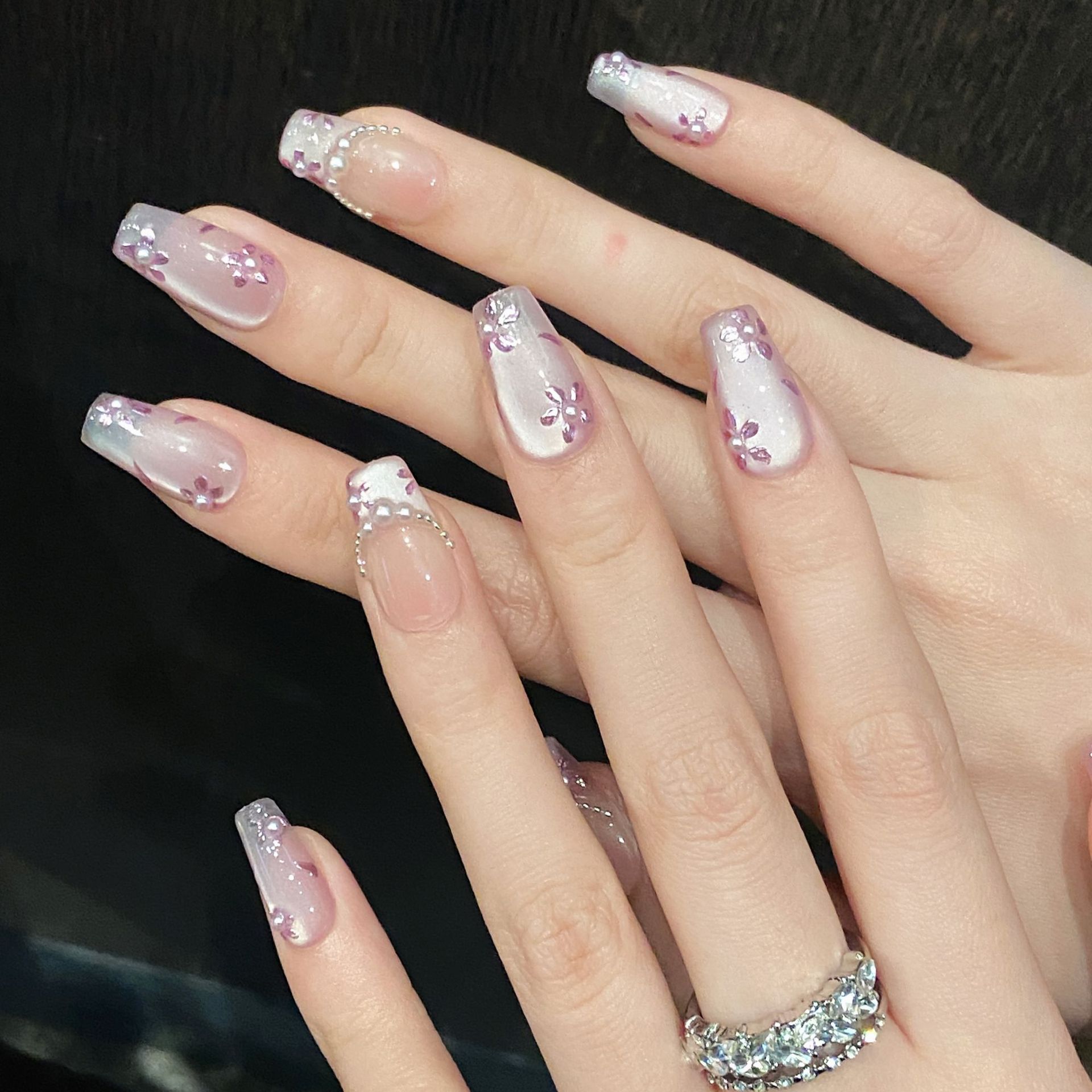10 peças de unhas postiças art - Resin Art Ideas avaliação e preço