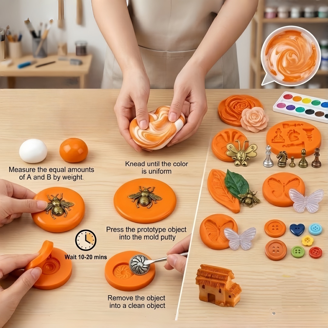 Kit de Artesanato DIY com Mass - Resin Art And Craft avaliação e preço