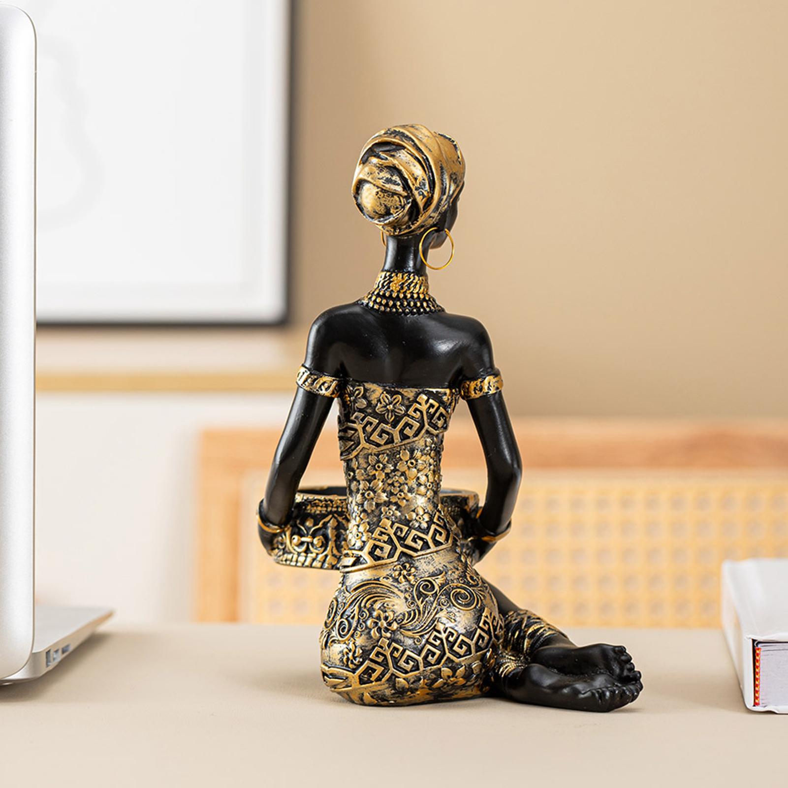 Esculturas de Arte Africana em - Resin Art India avaliação e preço