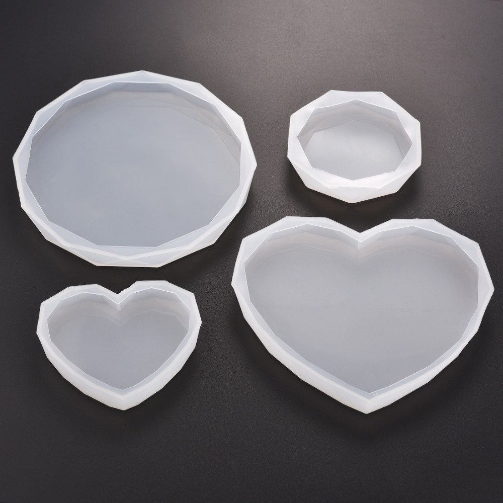 Molde de silicone para porta-c - Resin Art Heart avaliação e preço