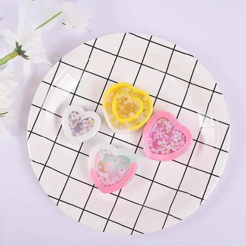 Molde de silicone agitador de  - Resin Art Heart avaliação e preço