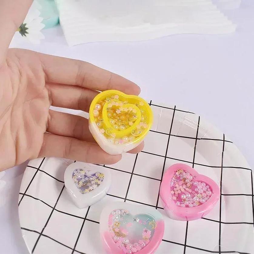 Molde de silicone agitador de  - Resin Art Heart avaliação e preço