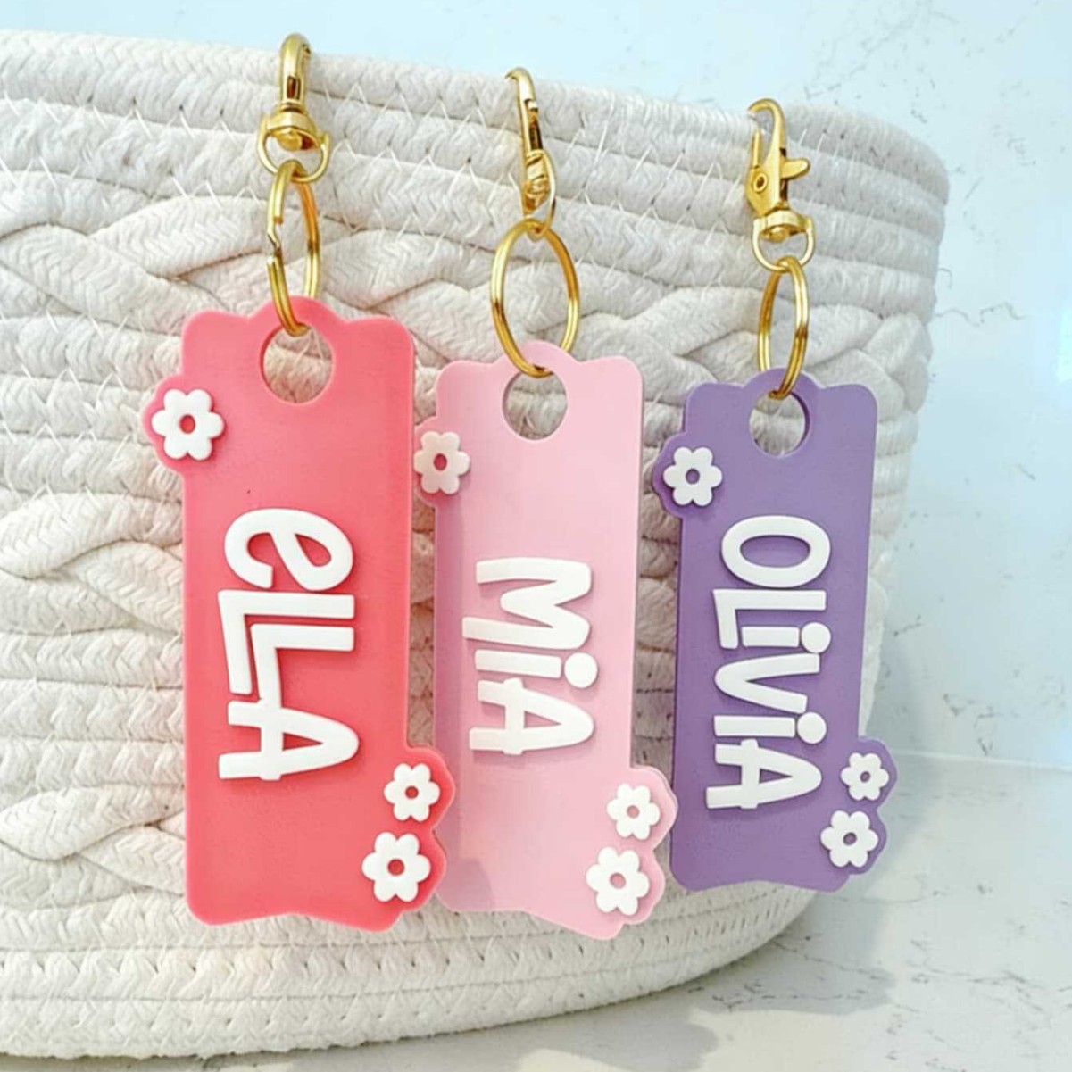 Chaveiro de Acrílico Personali - Resin Art Name avaliação e preço
