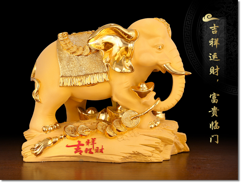 Grande #   Estátua de Elefante - Resin Art India avaliação e preço