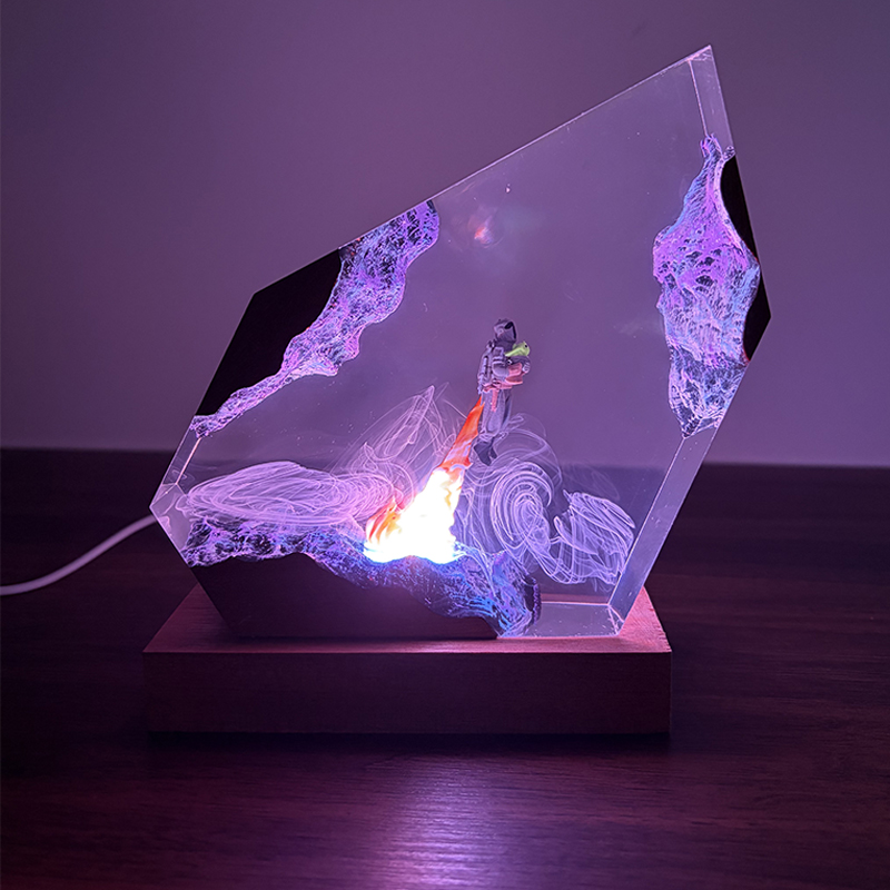 Luminária de Mesa de Resina co - Resin Art Baby avaliação e preço