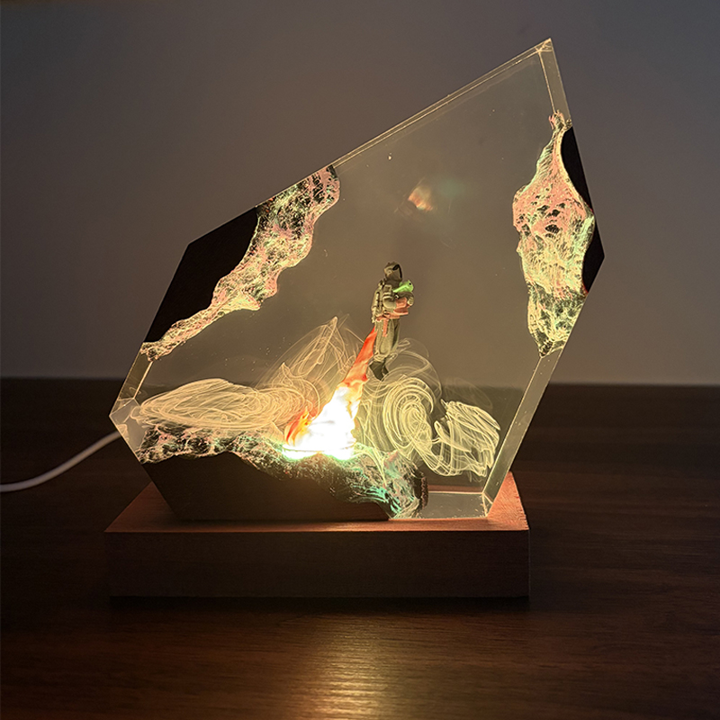 Luminária de Mesa de Resina co - Resin Art Baby avaliação e preço