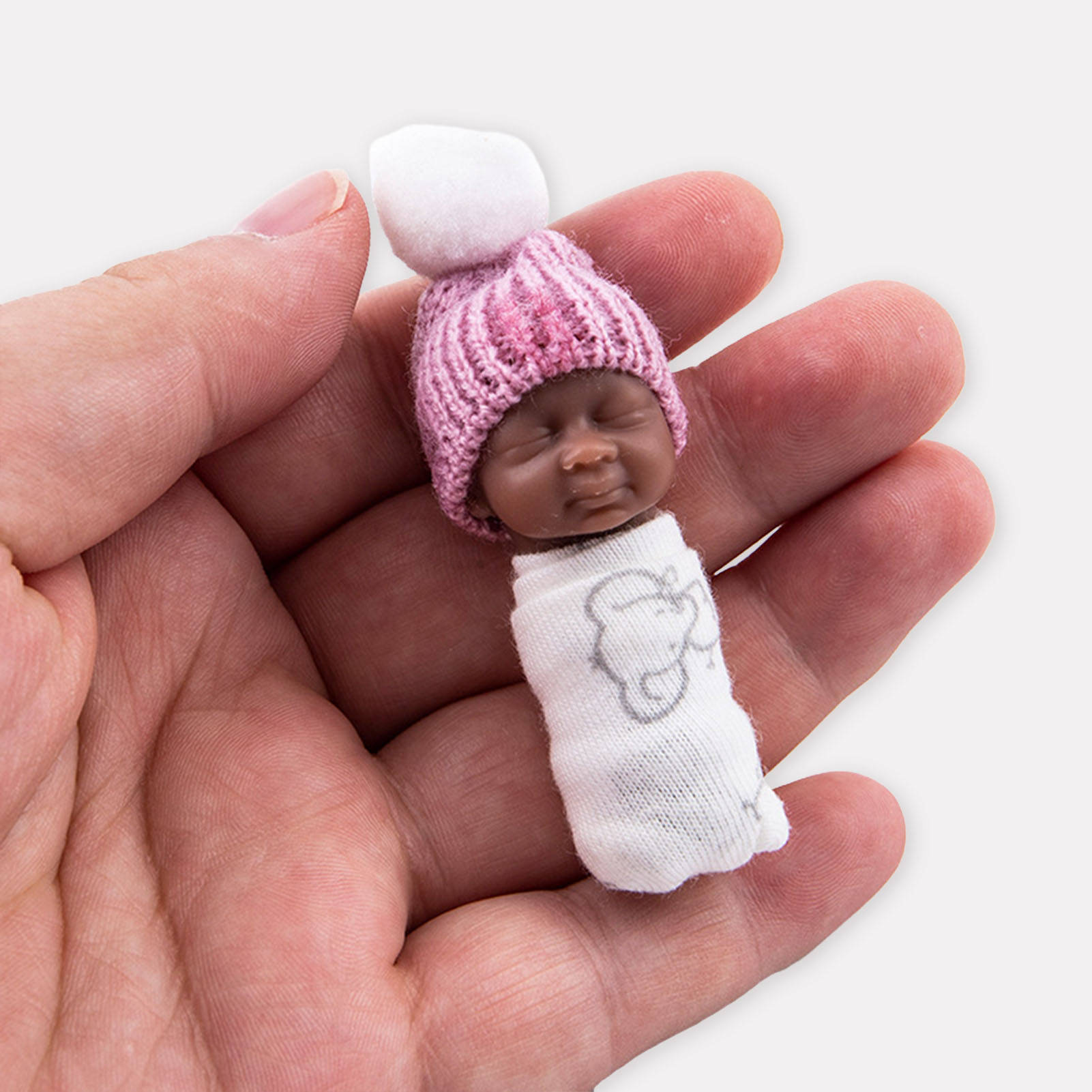 Bonecas Bebê Reborn de 7cm, Mi - Resin Art Baby avaliação e preço