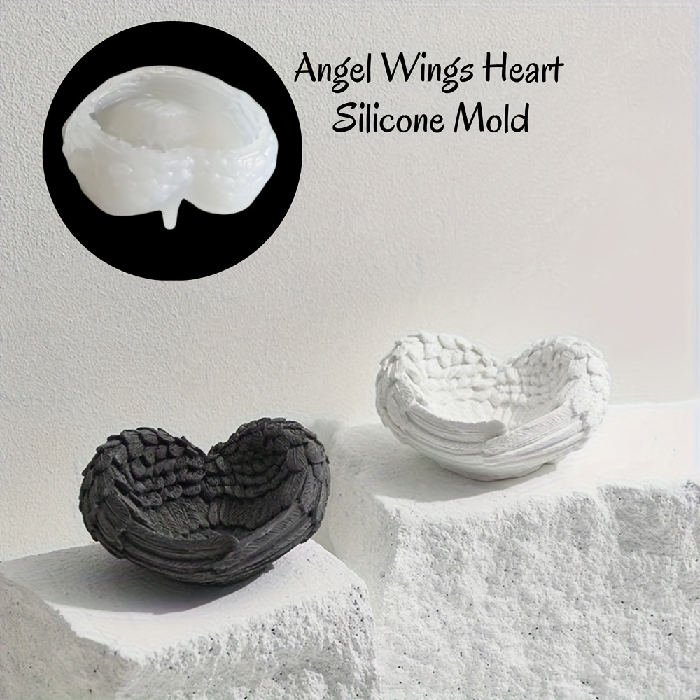 1pc molde de silicone de coraç - Resin Art Heart avaliação e preço