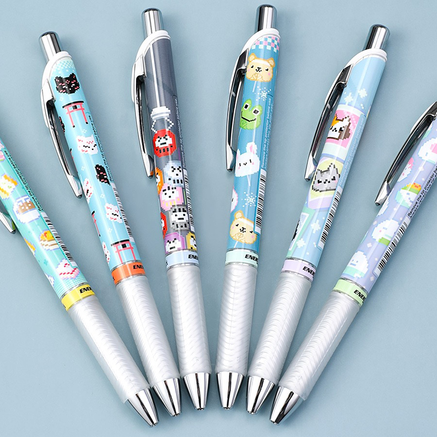 1pc pentel bln75 gel caneta tó - Pentel Pen Energel avaliação e preço