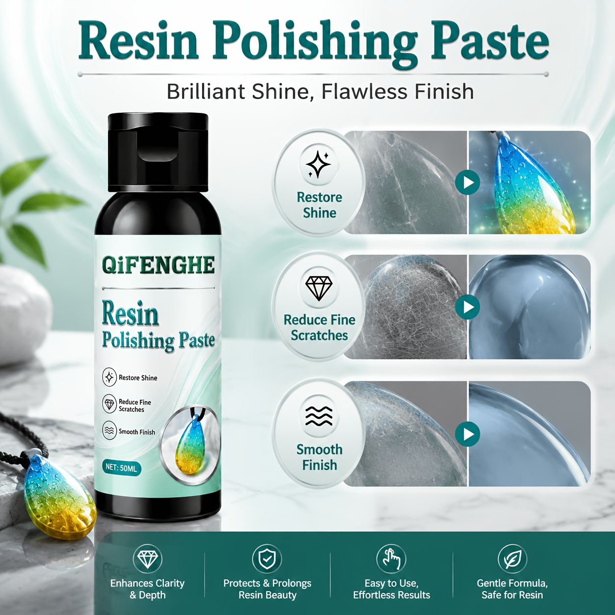 Polidor e Restaurador de Resin - Resin Art Youtube avaliação e preço