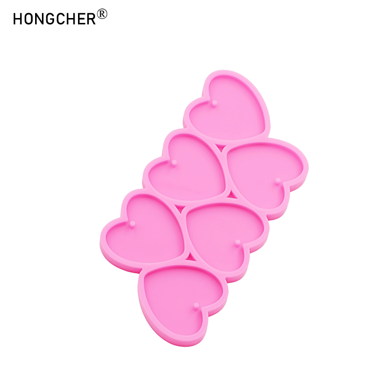 Molde de Silicone para Resina  - Resin Art Heart avaliação e preço