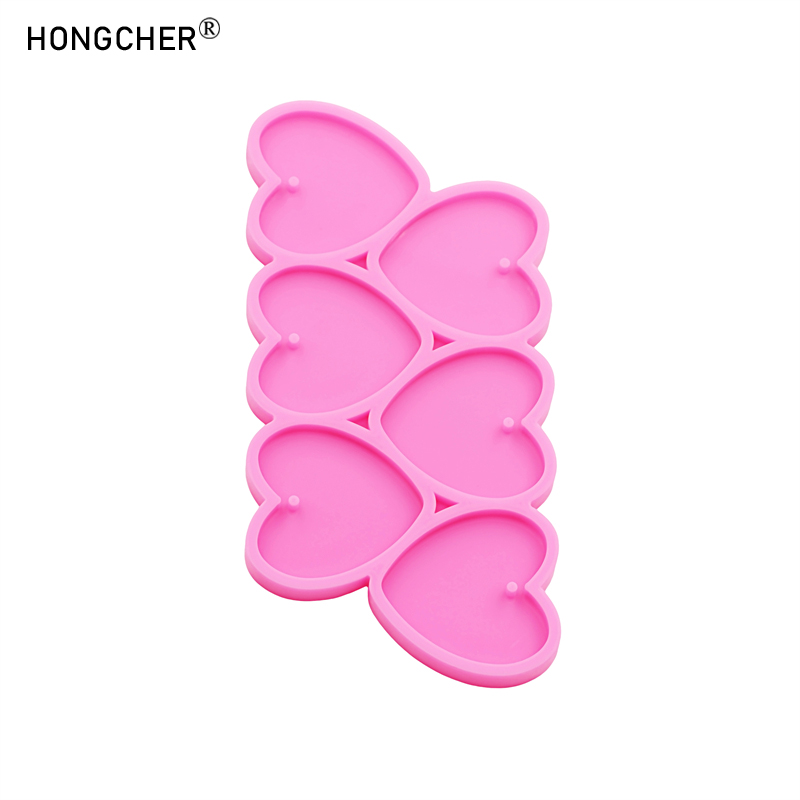 Molde de Silicone para Resina  - Resin Art Heart avaliação e preço