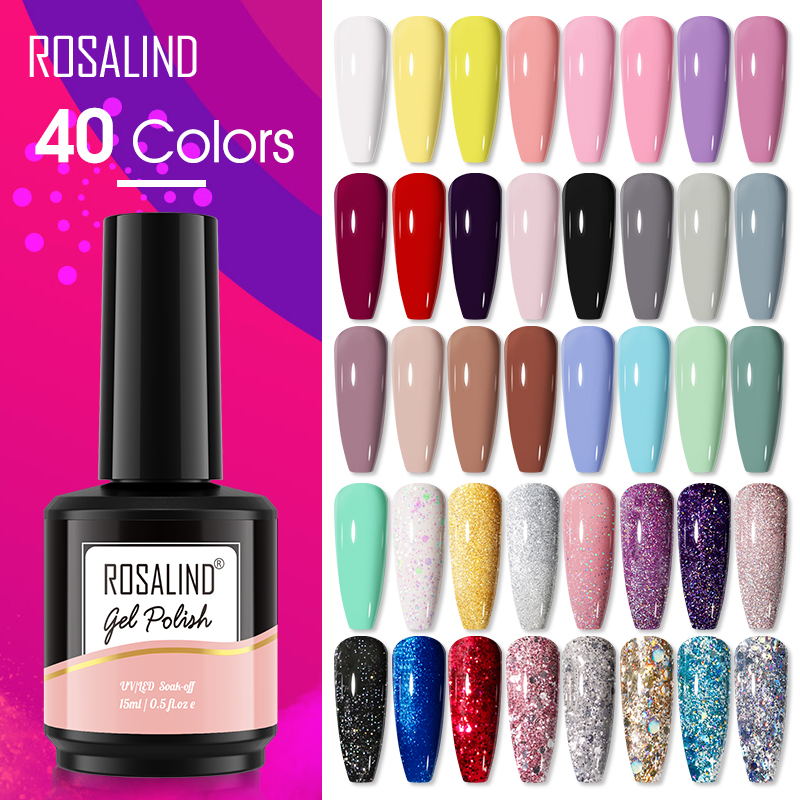 Esmalte em gel com glitter ROS - Resin Art All avaliação e preço
